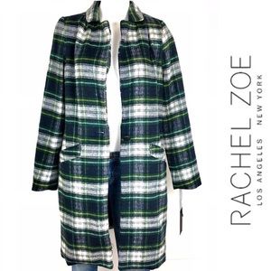 Rachel Zoe Plaid Coat